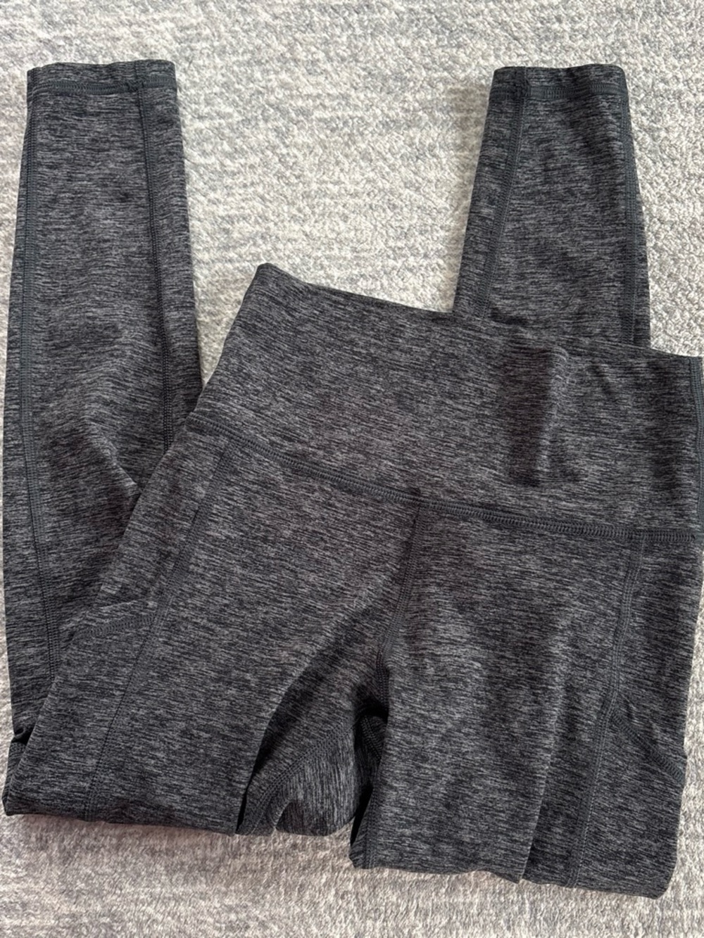 aerie Heathered Charcoal High-Rise Leggings